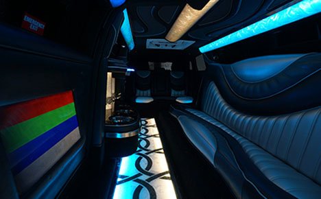 limo rental with granite bars